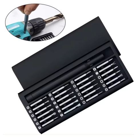 Set 24 mini șurubelniță portabilă - Kit magnetic pentru reparații [3]