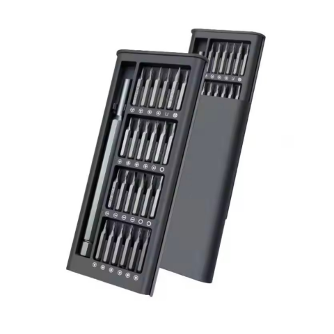 Casă și Grădină - Set 24 mini șurubelniță portabilă - Kit magnetic pentru reparații