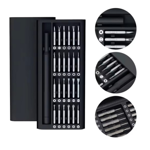 Set 24 mini șurubelniță portabilă - Kit magnetic pentru reparații [4]