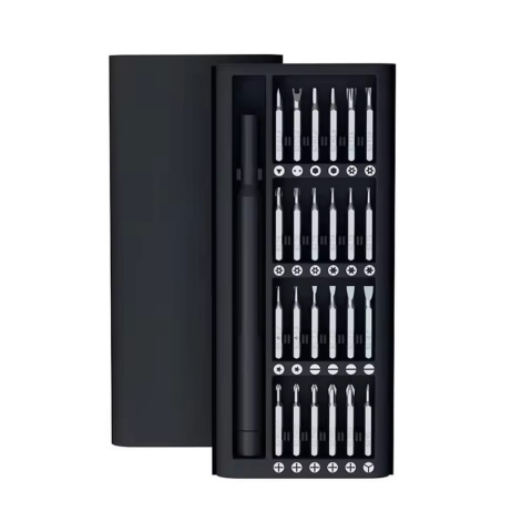 Set 24 mini șurubelniță portabilă - Kit magnetic pentru reparații [5]