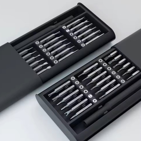 Set 24 mini șurubelniță portabilă - Kit magnetic pentru reparații [1]