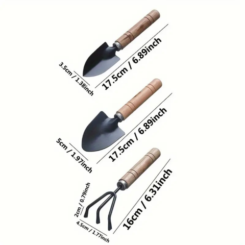 Set 3 piese ustensile grădinărit [2]