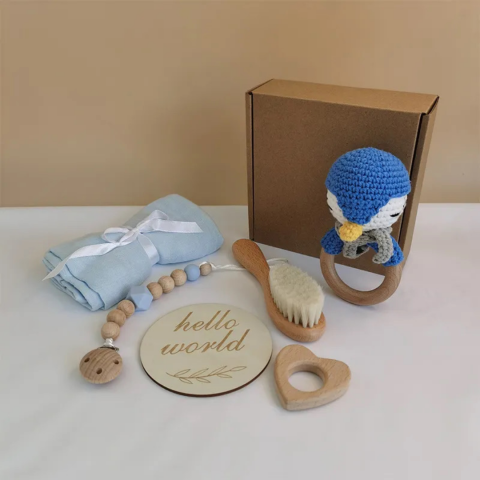 Set bebelusi "Hello World", model Pinguin [1]