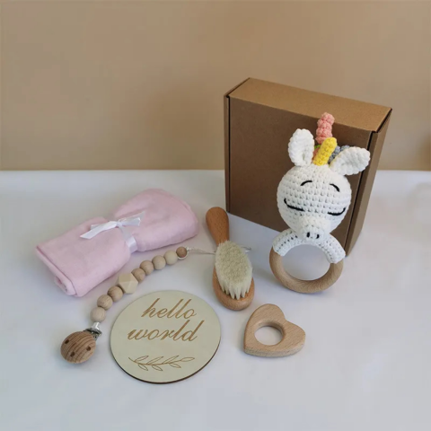 Set bebelusi "Hello World", model Unicorn [1]