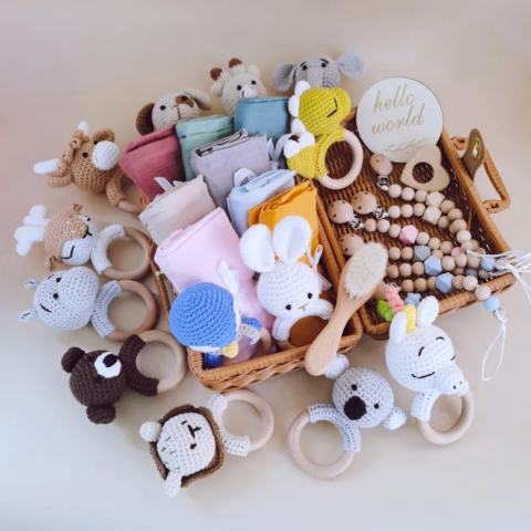 Set bebelusi "Hello World", model Vacuta [4]