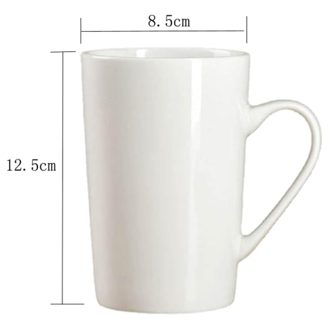 Set cadou cana ceramica, culoare Alb, Gemeni [5]