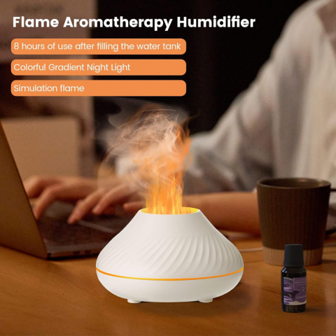 Set difuzor aromaterapie cu 4 uleiuri esențiale naturale [2]