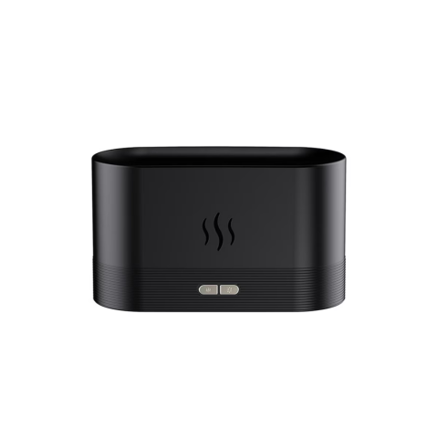 Set difuzor aromaterapie și sticluțe esență, model dreptunghiular, negru [1]