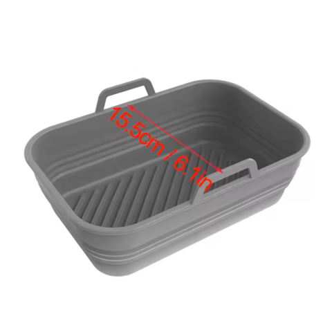 Set din silicon pentru friteuza air fryer [4]