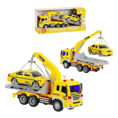 Set mașină și camion tractare pe șină [4]