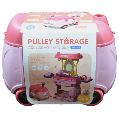 Set trusă salon frumusețe 2 în 1 cu 25 accesorii [3]