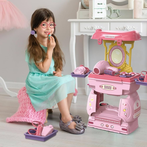 Set trusă salon frumusețe 2 în 1 cu 25 accesorii [1]