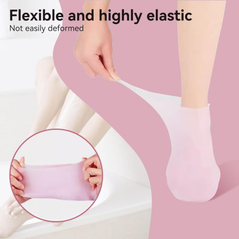 Sosete impermeabile și respirabile, Roz Transparent [2]