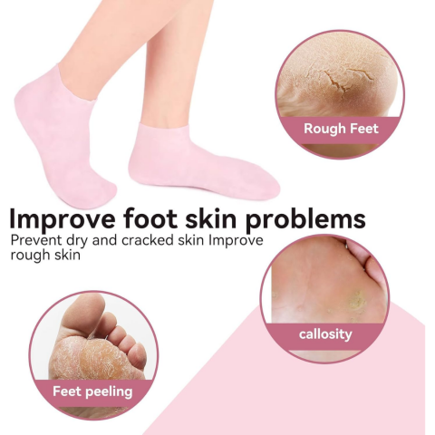 Sosete impermeabile și respirabile, Crem Transparent [4]