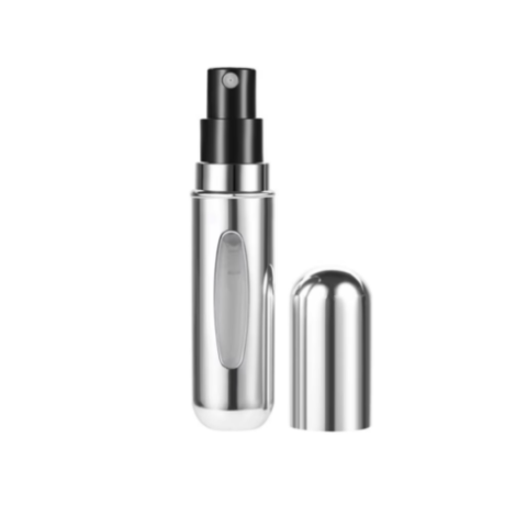 Travel - Sticlă reîncărcabilă pentru parfum, 5ml, Argintiu