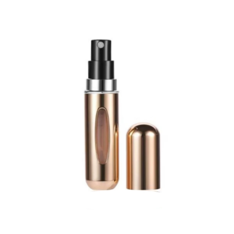 Îngrijire personală - Sticlă reîncărcabilă pentru parfum, 5ml, Auriu