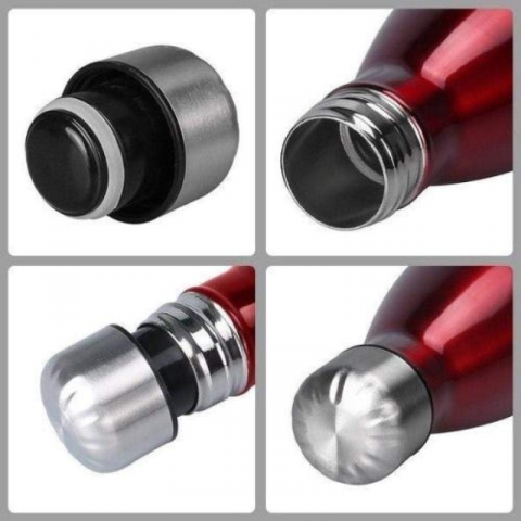 Sticlă Termos, 500 ml, Roșu [3]