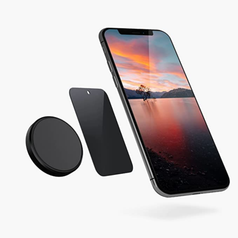 Suport magnetic universal pentru mașină, argintiu [3]