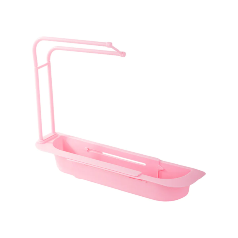 Depozitare și Organizare - Suport de Chiuvetă, Roz