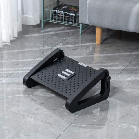 Suport ergonomic pentru picioare, reglabil, cu rolă de masaj [5]