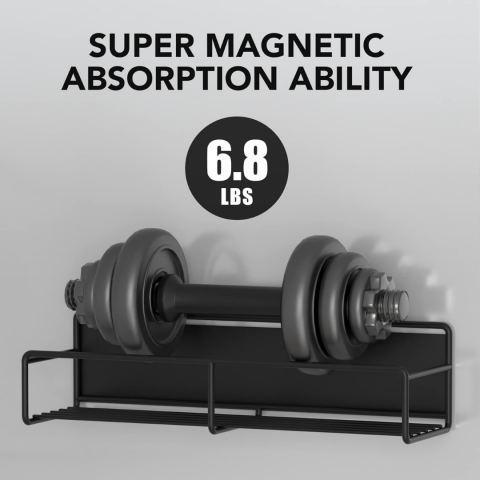 Raft condimente magnetic, Negru [1]