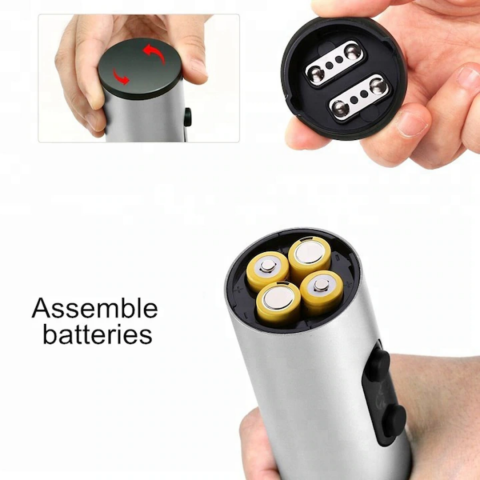 Tirbușon electric cu accesoriu pentru tăiat folia [3]