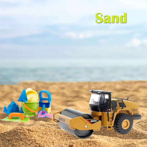 Tractor cu compactor pentru nivelare, scară 1:16 [6]