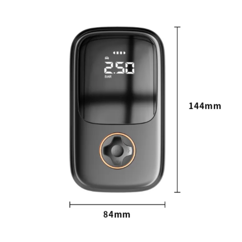 Compresor auto portabil, negru [7]