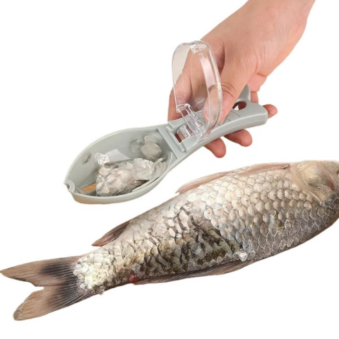 Ustensilă pentru curățare solzi pește [3]