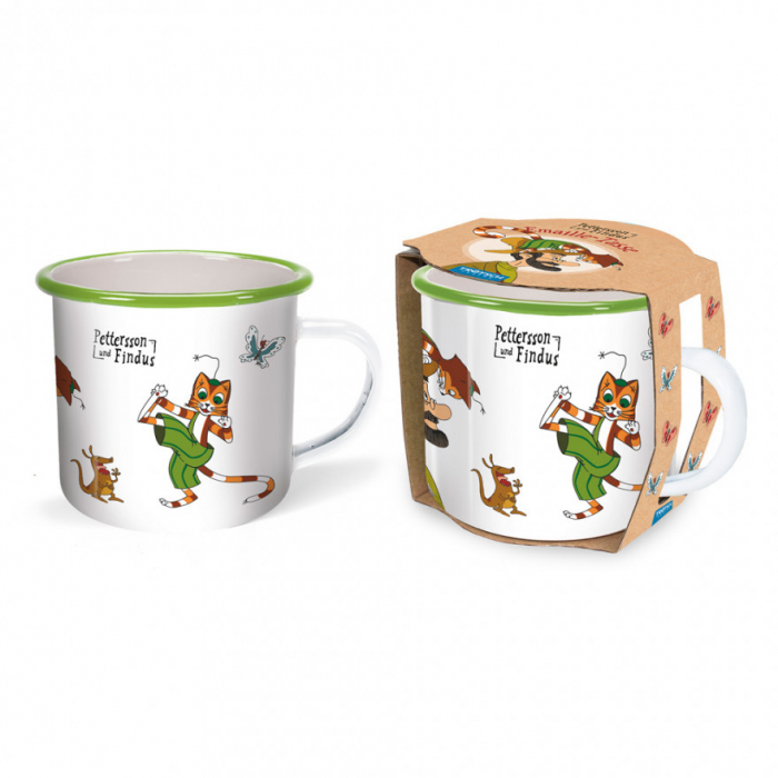 Cană emailată Pettson și Findus [3]
