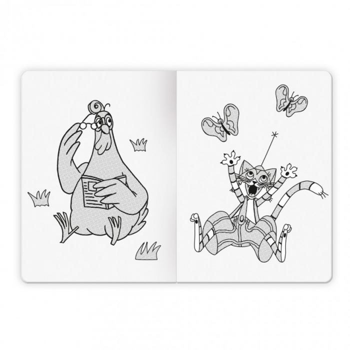 Carte de colorat magică Pettson și Findus [3]