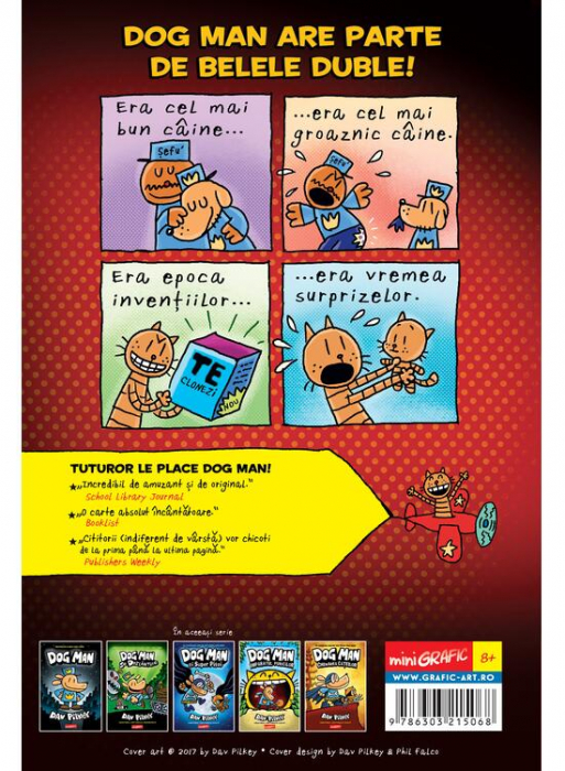 Dog Man (#3). Poveste despre două pisici, de Dav Pilkey [2]
