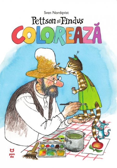 Pettson și Findus COLOREAZĂ, de Sven Nordqvist [1]