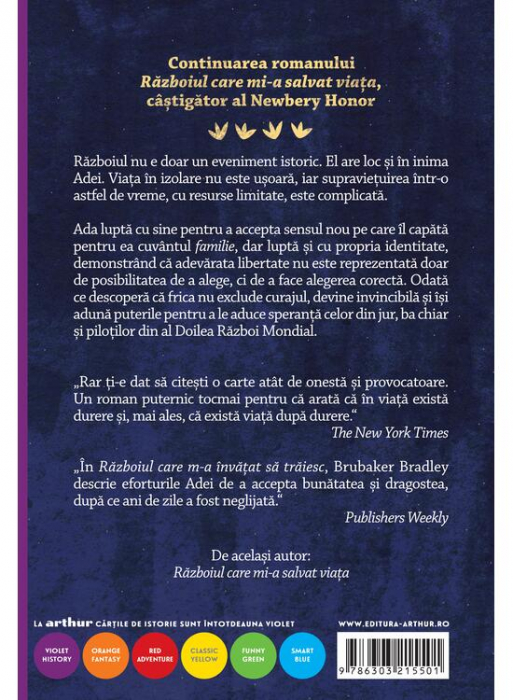 Războiul care m-a învățat să trăiesc, de Kimberly Brubaker Bradley [2]