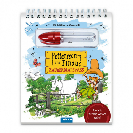 Carte de colorat cu stilou magic. Pettson și Findus [0]