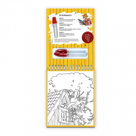 Carte de colorat cu stilou magic. Pettson și Findus [3]