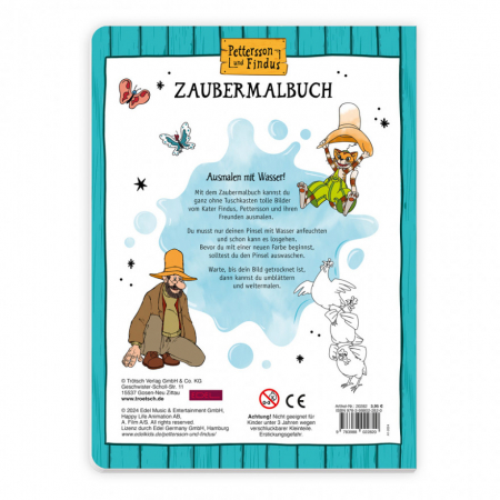 Carte de colorat magică Pettson și Findus [3]