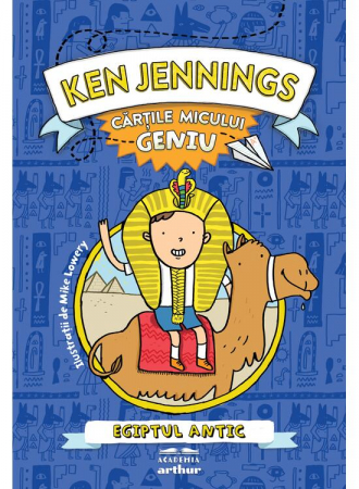 Carte copii - raftul BookTruck - Cărțile micului geniu: Egiptul antic, de Ken Jennings