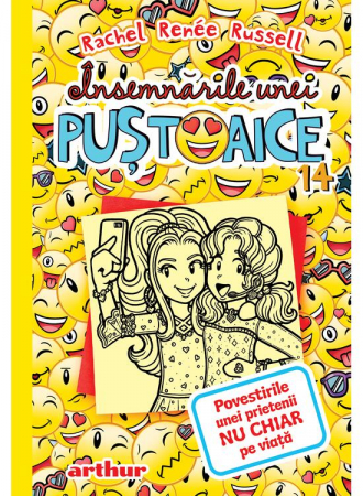 Carte copii - raftul BookTruck - Însemnările unei puștoaice 14: Povestirile unei prietenii nu chiar pe viață, de Rachel Renée Russell