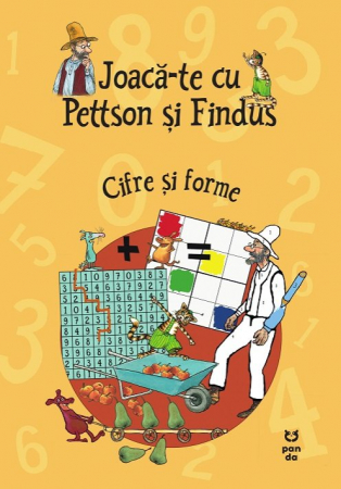 Pettson și Findus - Joacă-te cu Pettson și Findus - Cifre și forme, de Sven Nordqvist