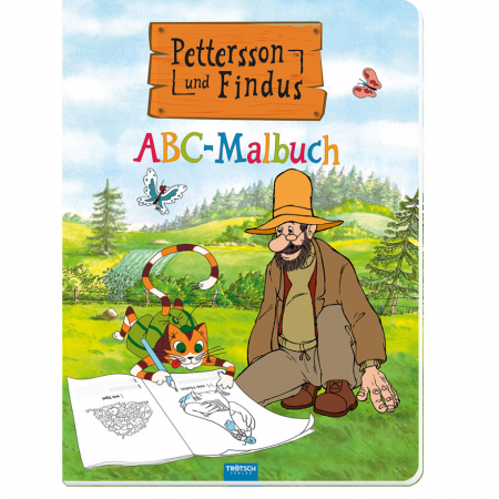Pettson și Findus - Pettersson und Findus ABC Malbuch