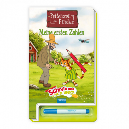 Pettson și Findus - Pettersson und Findus Schreib wisch und weg "Zahlen"