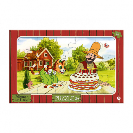 Pettson și Findus - Pettson și Findus. Puzzle cu cadru