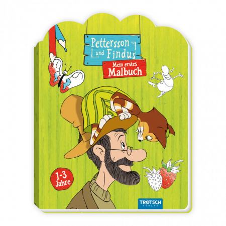 Pettson și Findus - Prima mea carte de colorat. Pettson și Findus
