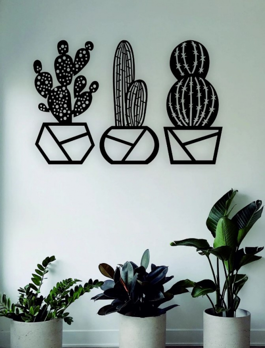 Set 3 cactusi (Decor perete) [3]