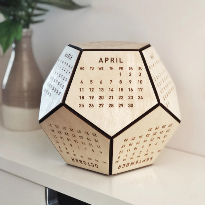 Calendar 3D din lemn- 2025 [3]