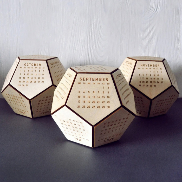 Calendar 3D din lemn- 2025 [4]