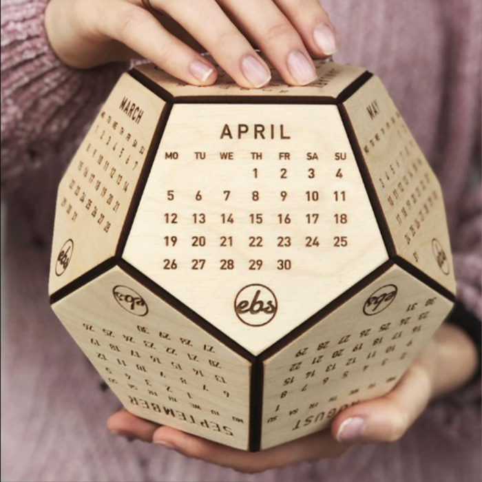 Calendar 3D din lemn- 2025 [5]