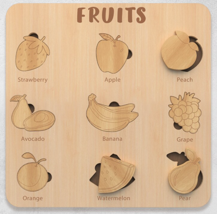 Set puzzle Montessori [5]