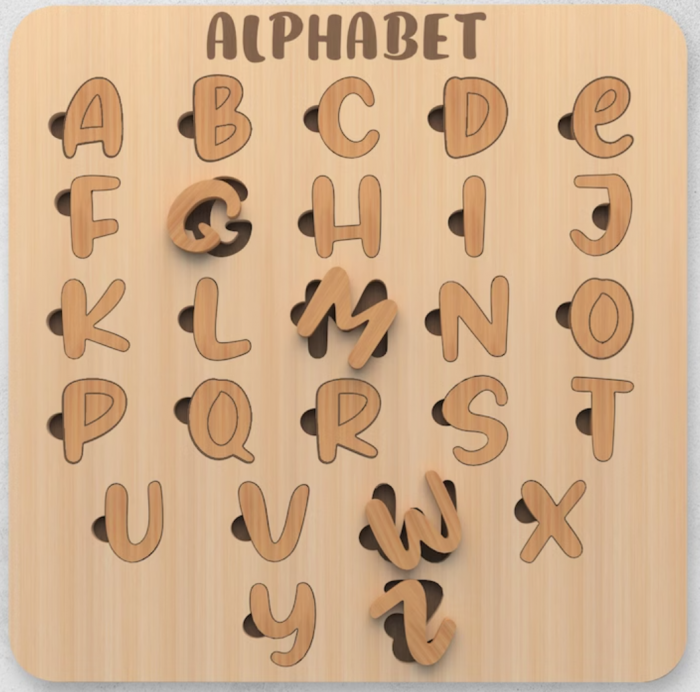 Set puzzle Montessori [3]